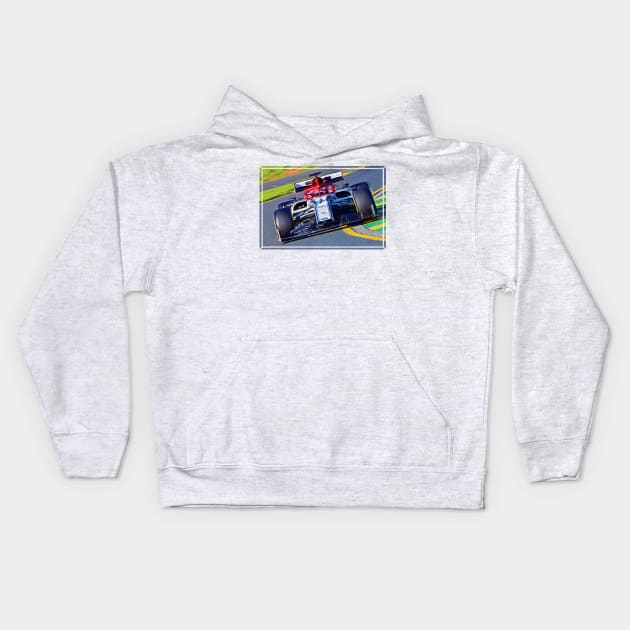 Kimi 2019 Kids Hoodie by DeVerviers